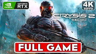 CRYSIS 3 REMASTERED Gameplay Walkthrough Part 1 4K 60FPS PC RTX  No Commentary FULL GAME [upl. by Nollahs178]