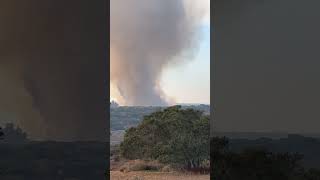 Santa Lucia Lompoc Vandenberg fire [upl. by Merwyn]