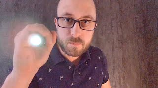 ASMR Eye Exam Roleplay Light Triggers Vision test Soft Spoken [upl. by Hgielac]