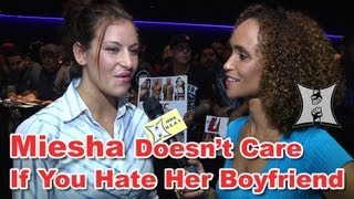 UFCs Miesha Tate On Ronda Rouseys Lack Of Respect Being 12 of quotMost Hated Couple In MMAquot [upl. by Cavill385]