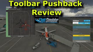 FS2020 Toolbar Pushback For PC MSFS  For A Much More Accurate Pushback amp Its Free [upl. by Ahserkal]