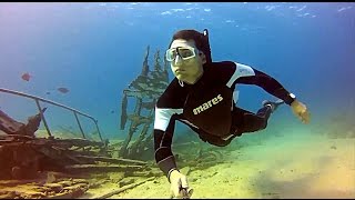 FreedivingSoma Bay Egypt [upl. by Colyer797]