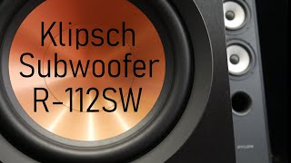 Subwoofer Klipsch R112SW  doskonała propozycja do 2000 zł [upl. by Althee791]