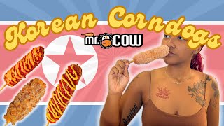 KOREAN CORNDOG REVIEW [upl. by Prudhoe503]