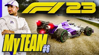 FULL WET WEEKEND  F1 23 My Team Career Part 6 Imola [upl. by Dirfliw405]