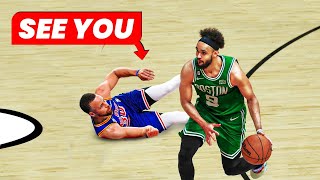 Most Humiliating Crossovers and Ankle Breakers of 2024 NBA Season [upl. by Melloney]