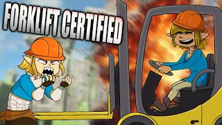 Link Your Not Forklift Certified [upl. by Ymereg260]