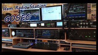 G0SEC Ham Shack Video with the New LP500 Station Monitor Part 1 [upl. by Ihcekn925]