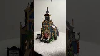 Dept 56 Deacons Way Chapel New England Village Lighted Building available at treasuretiquecom [upl. by Aniuqahs765]