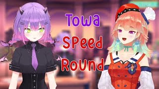 Towa SPEED ROUND TOWA ANSWER THE PANTSU COLOUR QUESTION [upl. by Kris]