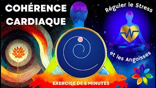 Cohérence Cardiaque  Réguler le Stress et les Angoisses  Thêta 5Hz [upl. by Latsryk]