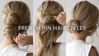 4 EASY Ways to use a French Pin 🌸 [upl. by Aenat]