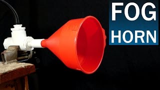 How To Make A Fog Horn  Easy PVC Design [upl. by Neelav]