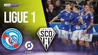 Strasbourg vs Angers  LIGUE 1 HIGHLIGHTS  02182023  beIN SPORTS USA [upl. by Yorick]