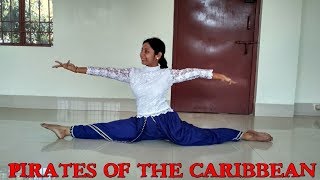 Pirates of the Caribbean theme songBharatanatyam fusion danceIndian classical version [upl. by Eanel]