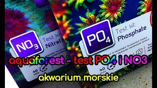 95 Aquaforest  Test NO3 i PO4  Akwarium morskie  Reef aquarium [upl. by Namien]