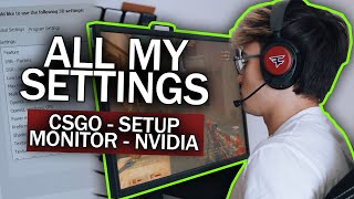 💡 Twistzz  Setup amp Settings 2023  CS Monitor Nvidia Hardware [upl. by Aenea198]