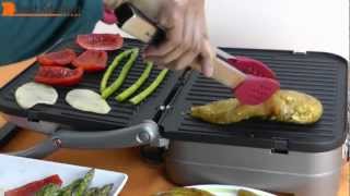 Cuisinart Griddler GR4N 5in1 Review and Weeknight Meal Recipe [upl. by Nasya]