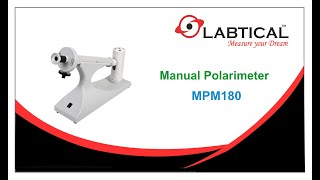 MPM180  Manual Polarimeter [upl. by Haines587]