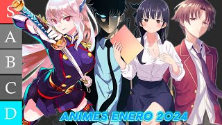 🔶 ANIMES INVIERNO 2024 TIER LIST  PRIMERAS IMPRESIONES DE LA TEMPORADA [upl. by Suhail]