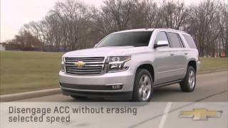 2016 Chevrolet Tahoe amp Suburban How To Cruise Control Activation amp Settings [upl. by Porty828]