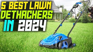 5 Best Lawn Dethatchers in 2024  Best Lawn Dethatcher 2024 [upl. by Semajwerdna653]