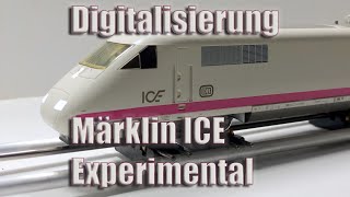 Digitalisierung ICE Experimental Märklin 3371 [upl. by Nnaeilsel715]