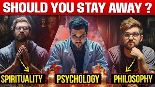 The Most Eye Opening Video For Your Life  Psychology VS Spirituality VS Philosophy hindi [upl. by Maroj977]