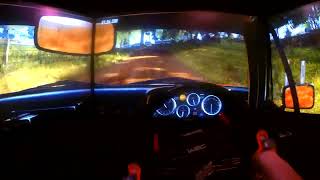 Dirt Rally 20  Ford Escort Mk2  Triple screen setup POV [upl. by Letha]