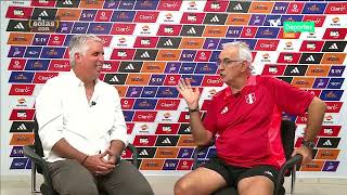 JORGE FOSSATI EN ENTREVISTA EXCLUSIVA CON DIEGO REBAGLIATI  A SOLAS CON EL DT DE PERÚ 🗣️🇵🇪 [upl. by Arndt]