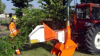 Tocatoare de crengi cu disc GANDINI Chipper [upl. by Yebot]