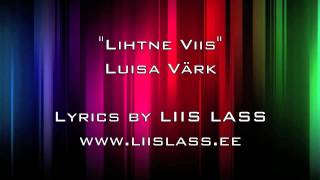 Luisa Värk  Lihtne Viis [upl. by Merell]