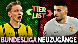 Wir ranken die Neuzugänge der Bundesliga Calcio Berlin TIERLIST [upl. by Airotna]