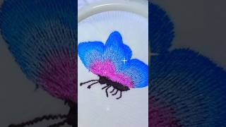 Butterfly thread work latestcomputerembroiderydesignwithlessprice [upl. by Philemol753]