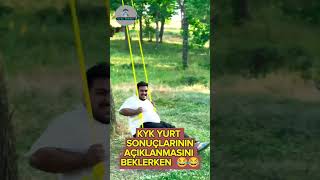 KYK Yurt Sonuçlarını Beklerken 😂😁 kykyurt kyk yks yök [upl. by Evelc202]