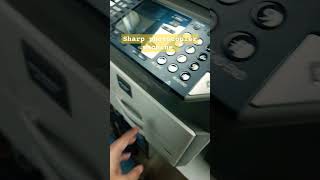 SHARP PHOTOCOPIER MACHINE photocopymachine printer new [upl. by Orly314]