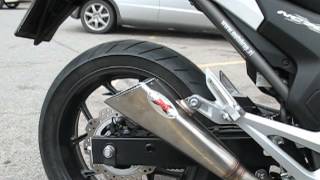 HONDA NC700 X  S  INTEGRA  IXIL X55 Exhaust [upl. by Zrike]