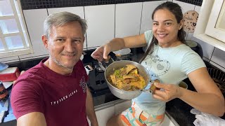 PESCAMOS E FIZEMOS UM DELICIOSO MOLHO DE PEIXE pescaria [upl. by Yanej]