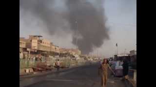 Bombing at Jameela market in Sadr City Baghdad Iraq [upl. by Dede934]