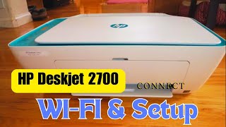 HP Printer Connect to Wi Fi  Deskjet 2100 2700 3700 Install hp setup [upl. by Kallick]