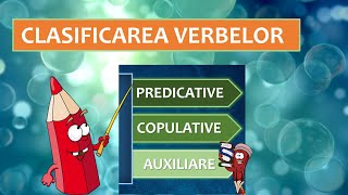 CLASIFICAREA VERBELOR  predicative copulative auxiliare [upl. by Yelrahc]