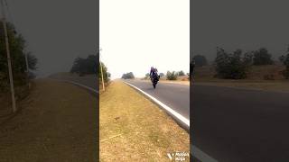 Stoppie 🚀☠️viralshortvideobikerider [upl. by Bondie]