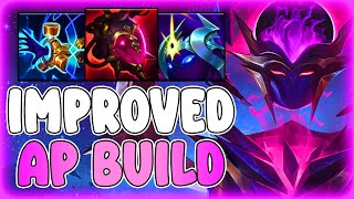 THE IMPROVED NEW AP KARMA BUILD  KARMA MID GAMEPLAY  Patch 143 S14 [upl. by Ener]