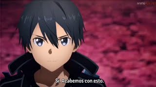 🔰 Kirito Vs Poh  Sword Art Online Alicization War of Underworld sub español ⚔ [upl. by Kristofor360]