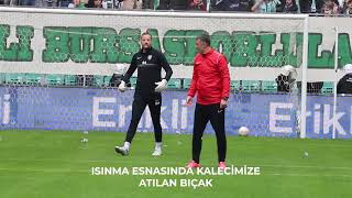 BURSASPOR MAÇI OLAYLARI [upl. by Ettigirb22]