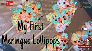 My First Attempt At Making Meringue Lollipops [upl. by Aurie154]