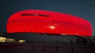 WONDERFUL ALLIANZ ARENA LIGHTS [upl. by Mori]