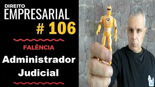 Direito Empresarial  Aula 106  O Administrador Judicial [upl. by Dnalerb]