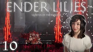 Hardest Boss So Far Ulv the Mad Knight  ENDER LILIES Quietus of the Knights  Part 10 [upl. by Orvie990]