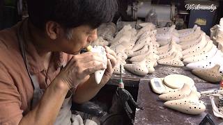 Beautiful Sound Process of Making Ocarina Ceramic Flute Korean Artisan [upl. by Dielle]